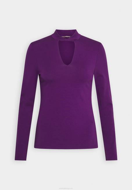 uzun kollu üst mor Anna Field F202569 kadınlar