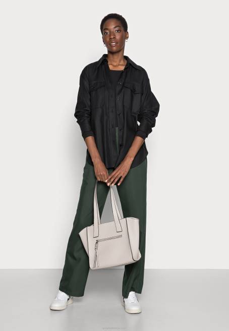 uzun kollu üst siyah Anna Field F202526 kadınlar