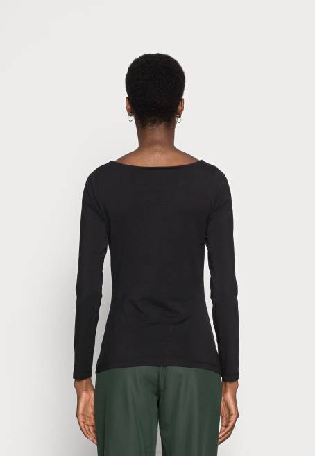 uzun kollu üst siyah Anna Field F202526 kadınlar