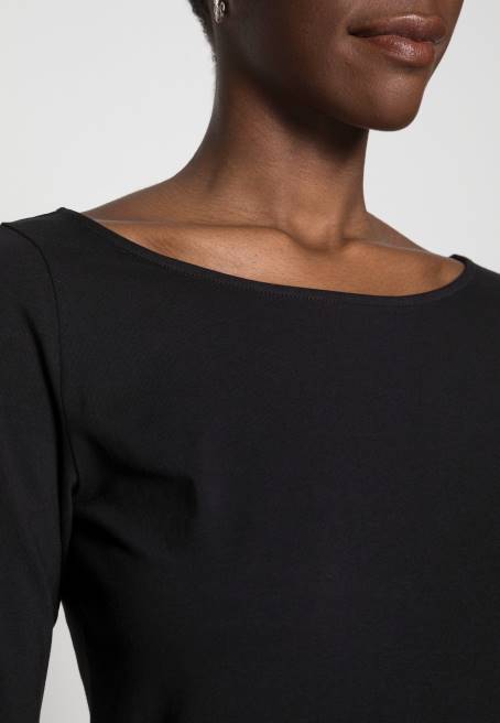 uzun kollu üst siyah Anna Field F202526 kadınlar