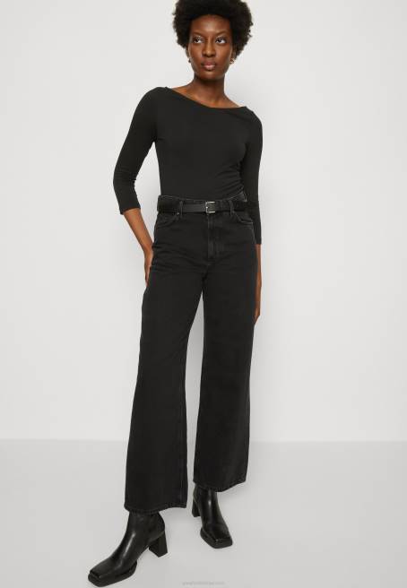 uzun kollu üst siyah Anna Field F202537 kadınlar