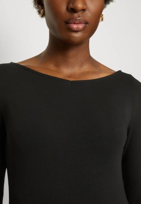 uzun kollu üst siyah Anna Field F202537 kadınlar