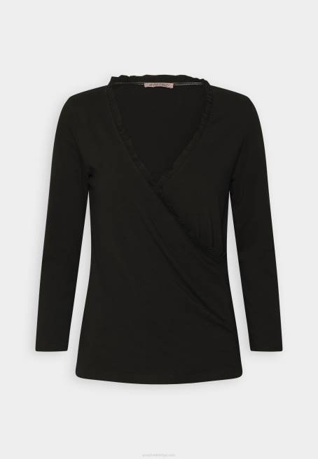 uzun kollu üst siyah Anna Field F202541 kadınlar