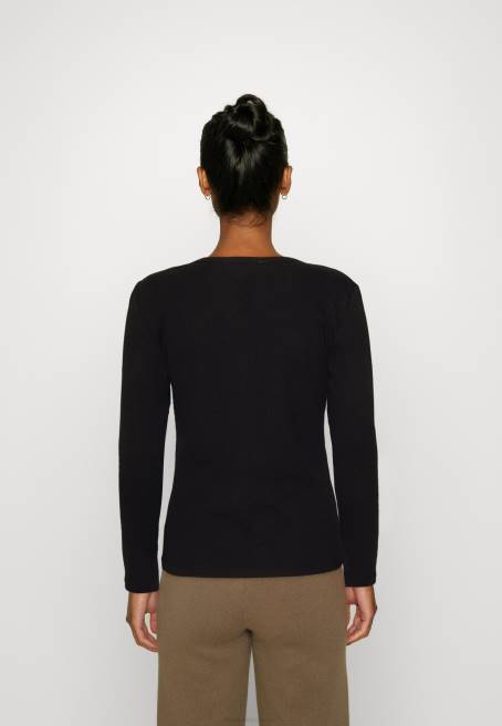 uzun kollu üst siyah Anna Field F202547 kadınlar