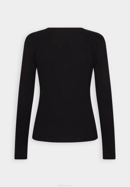 uzun kollu üst siyah Anna Field F202547 kadınlar