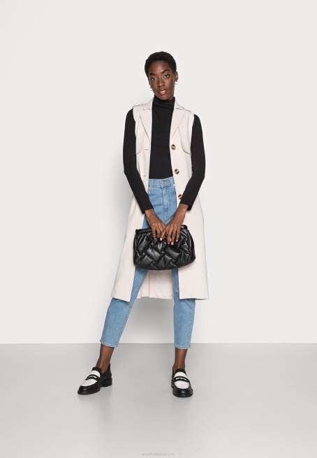 uzun kollu üst siyah Anna Field F202548 kadınlar