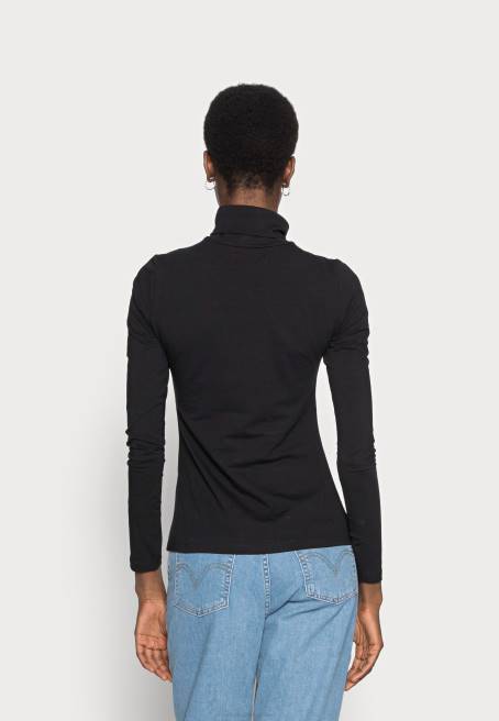 uzun kollu üst siyah Anna Field F202548 kadınlar