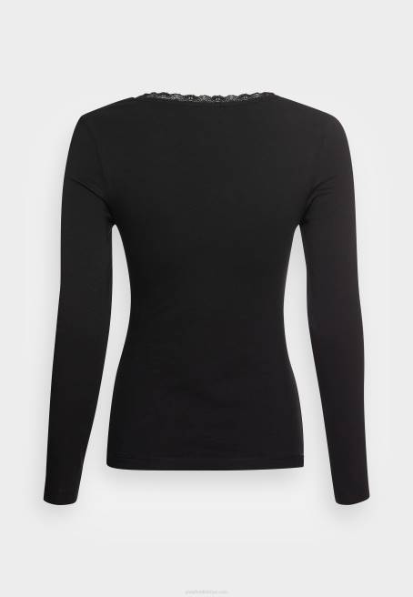 uzun kollu üst siyah Anna Field F202557 kadınlar