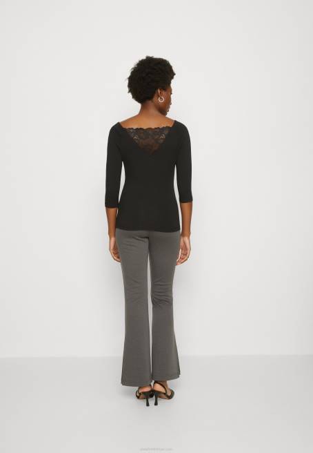 uzun kollu üst siyah Anna Field F202564 kadınlar