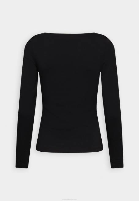 uzun kollu üst siyah Anna Field F202568 kadınlar