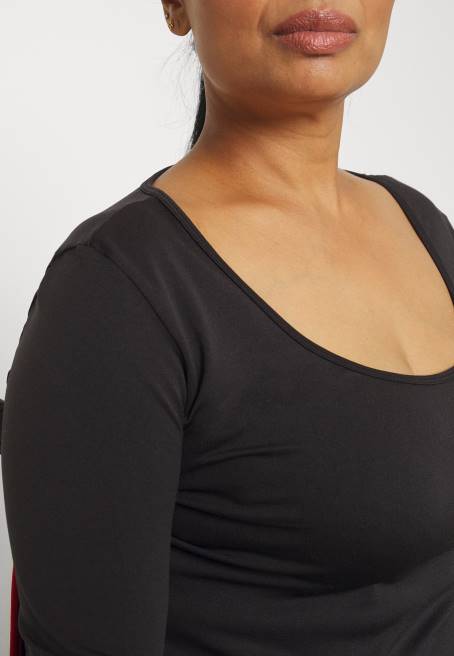 uzun kollu üst siyah Anna Field F202580 kadınlar