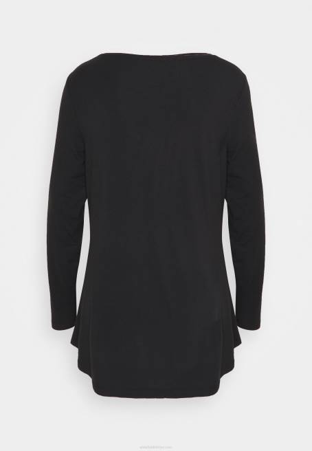 uzun kollu üst siyah Anna Field F202593 kadınlar