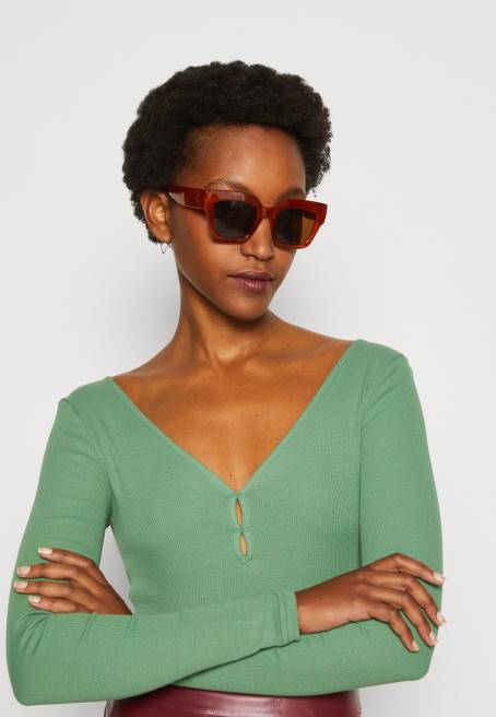 uzun kollu üst yeşil Anna Field F202514 kadınlar