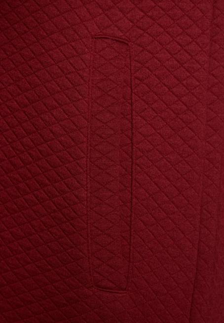 fermuarlı sweatshirt bordo Anna Field F202735 kadınlar