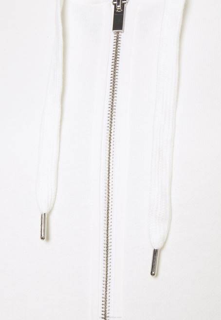 fermuarlı sweatshirt kırık beyaz Anna Field F202767 kadınlar