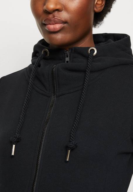 fermuarlı sweatshirt siyah Anna Field F202770 kadınlar