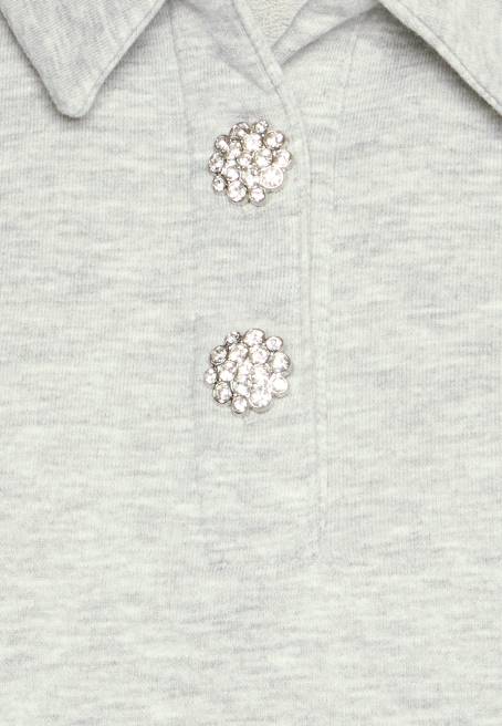 sweatshirt alacalı açık gri Anna Field F202762 kadınlar