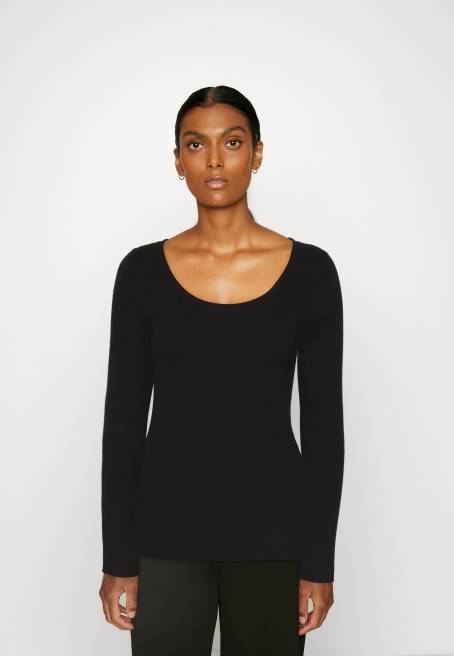 düğme detaylı kazak siyah Anna Field F202848 kadınlar